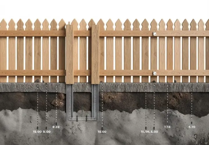 Jak głęboki fundament pod ogrodzenie? Uniknij kosztownych błędów