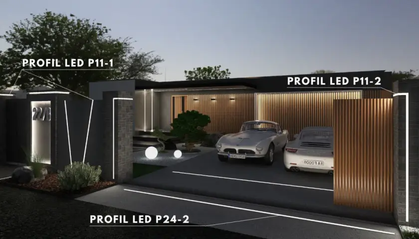 Oświetlenie podjazdu co ile: idealna odległość dla lamp LED i nie tylko