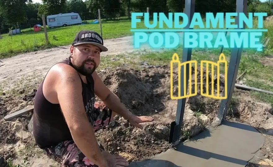 Jak prawidłowo wykonać fundament pod bramę przesuwną, aby uniknąć problemów